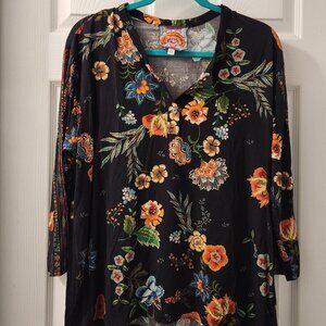 Johnny Was Floral Top